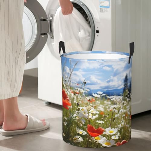 Panier à linge autonome pliable imperméable taille M pour jouets et couvertures - 8