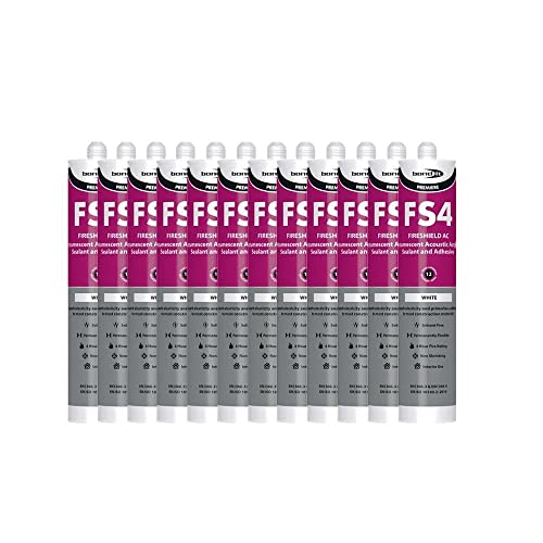 Image of Bond It FS4 Fire Seal Intumescent Sealant, Acrylic, White, 25