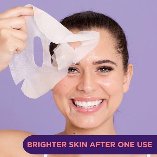 Skin Republic Vitamin C Brightening Sheet Face Mask | Helps brighten and even skin tone | For a Radiant Complexion (Pack of 1) - Image 3