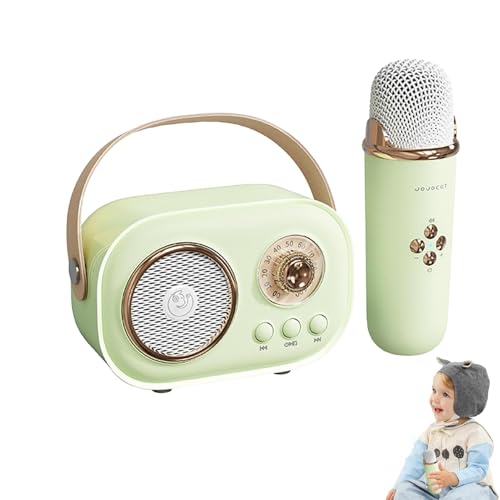 Machine de karaoké portable avec effets de changement de voix amusants