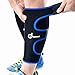 Odoland Manchon de Compression Mollet - Bandage Mollet Jambe Compression Graduée, Réglables, Protection Musculaire, Formation et Guérison plus Efficace, Pour Trail et Triathlon, Taille Unique, Bleu
