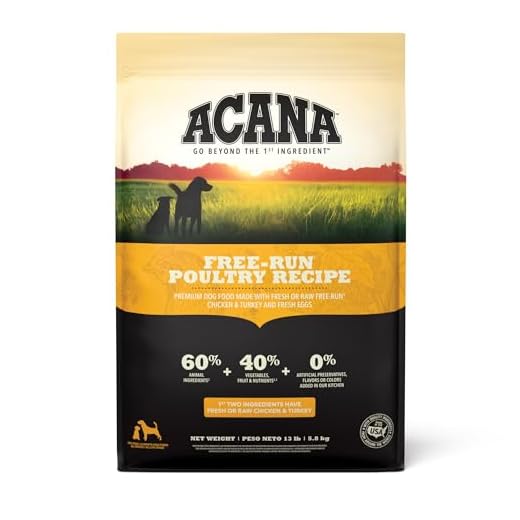 ACANA Grain Free Dry Dog Food Free Run Poultry Recipe 13lb Bag