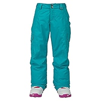 【新品】BURTON GIRLS ELITE CARG PT ARUBA Burton Girls' Elite Cargo Snow Pant, Aruba, X-Small : Amazon