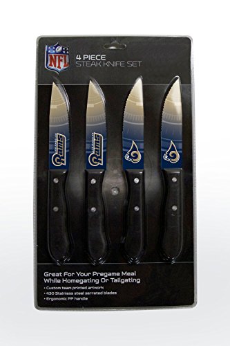 Sports Vault Nfl Los Angeles Rams Steak Knive Set #TOP3