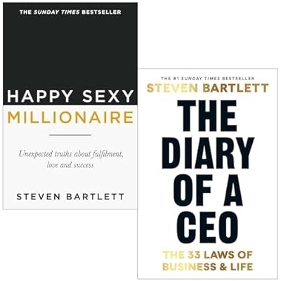 Steven Bartlett 2 Books Collection Set