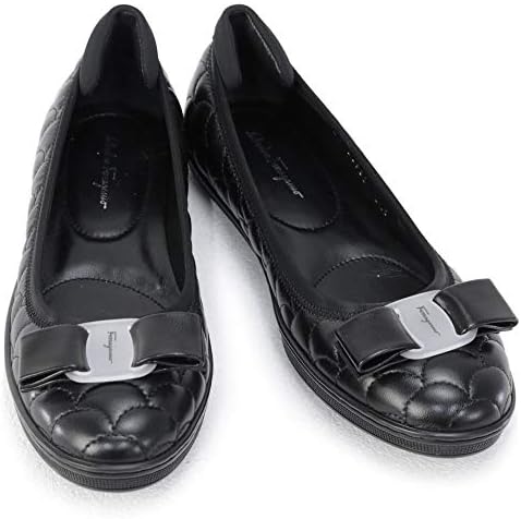 Amazon | [サルヴァトーレ フェラガモ] Salvatore Ferragamo 靴 レディース リボン フラットスニーカー フラットシューズ  パンプス ブラック (SAVINA 0726924 NERO) 20AW [並行輸入品] | SALVATORE