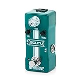 [Circuito de bypass verdadero] Preserve el tono de su guitarra con los verdaderos circuitos de derivación de este pedal de sobremarcha. Cuando no está en uso, su ruta de señal permanece sin color, lo que permite que el verdadero sonido de su guitarra brille. Esta característica es esencial para los músicos que exigen pureza en su tono.