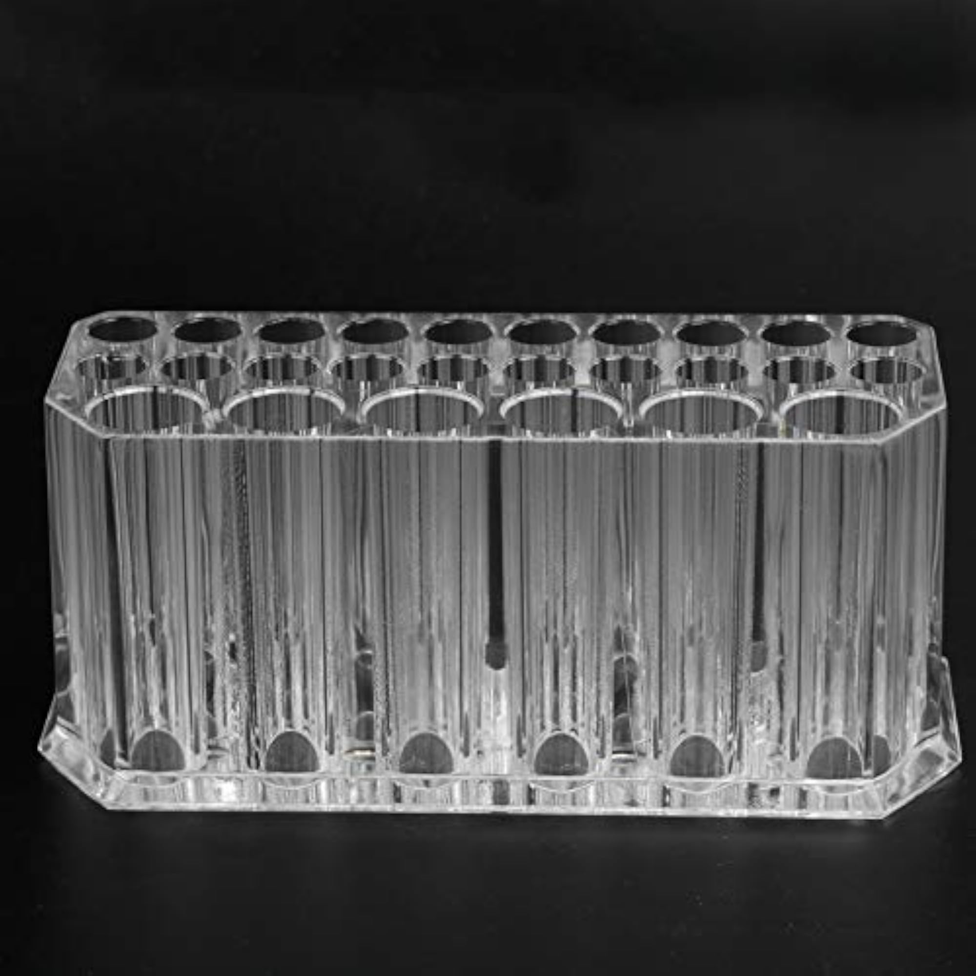 Transparent Dustproof Makeup Brush Holder Organizer