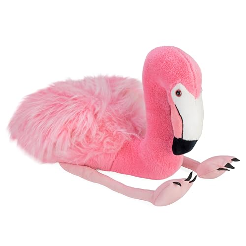 Flamant en peluche de 30 cm Wild Republic doudou rose écoresponsable
