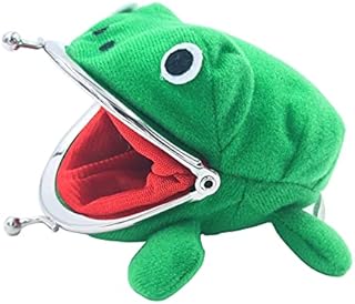 Jewexier Anime Frog Wallet , Coin Wallets Purse for Christmas Cosplay Ninja Themed Party Gift, Green