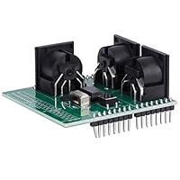 MIDI Adapter Board, MIDI Shield Breakout Board Testzubehör MIDI Buchse Seriell zum MIDI Modul mit 2,54mm-Pin Header, warten Testing Tool