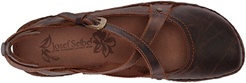 Josef Seibel Women's Rosalie 13 Fisherman Sandal, Brandy, 39 Medium Us #TOP4