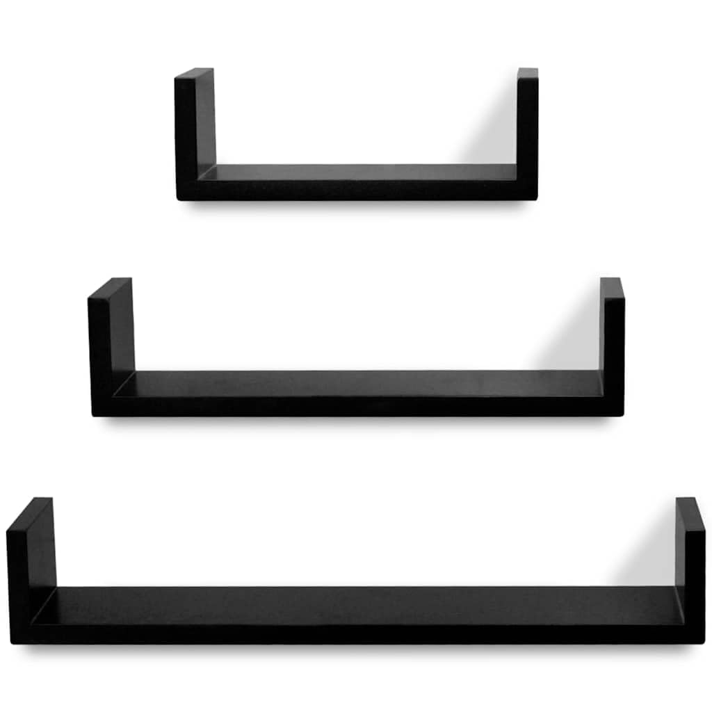 3-TLG - Estantería de pared (tablero de fibra de densidad media
