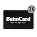 Produktbild GEILE TEILE BahnCard, 3er Pack + Sticker 10er Paket, Plastik Karte