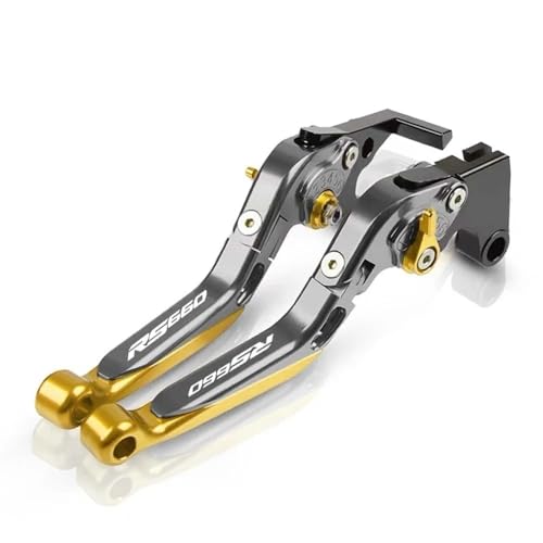 Leviers moto pliables et réglables anti-casse pour RS660 et Tuono 660