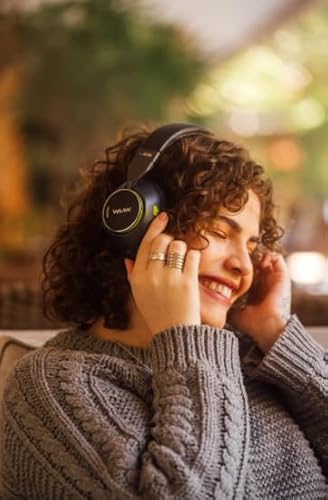 WAAW by ALOK Fone de Ouvido SENSE 210 Bluetooth Over Ear com Conectividade P2 e Bateria de Até 40 Ho