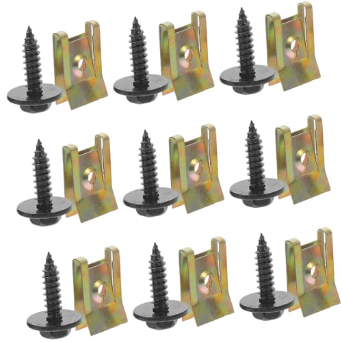 Clips tornillos de carrocería en un juego de 60 piezas para paneles de coche