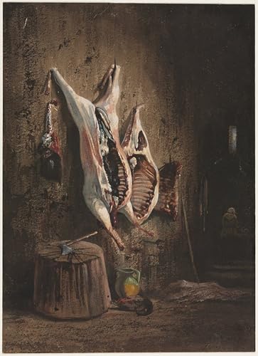 Pintura mural Cadáveres de Gabriel Decamps SERENDIPITP decoración elegante para dormitorio