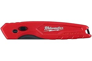 Milwaukee Hand Fastback Compact Flip Utility Knife with Windshield-Resistant Blade