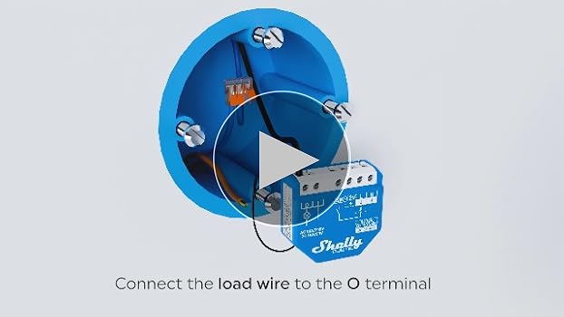 Shelly Wave 1PM - Interruttore Smart Z-Wave Con Misuratore Consumo, 16A