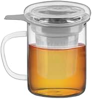 Caneca de Vidro Tramontina com Infusor de Chá 350 ml