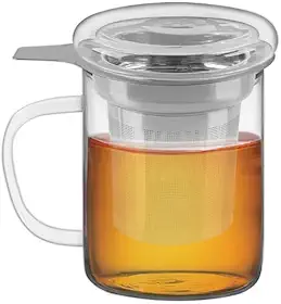 Caneca de Vidro Tramontina com Infusor de Chá 350 ml