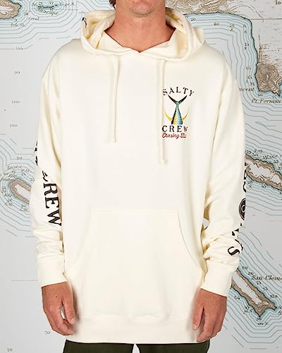 Image of Salty Crew Men's Tailed Hood Fleece - Men's Fashion Casual Long Sleeve Hoodie Cotton - Lifestyle Beach Apparel