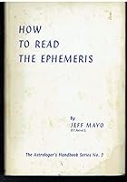 How to Read the Ephemeris 0852430574 Book Cover