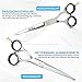Friseurschere Scharfe Haarschere GTEX 6,5 Zoll Professionelle Haarschneideschere Prämie Schere Haare Schneiden mit Kamm und Etui, Hair Scissors