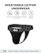 Arjen Kroos Mens Thong Wide Band Low Rise Pouch Bikini Underwear Cotton Thongs for Mens Lingerie Athletic Supporters Black
