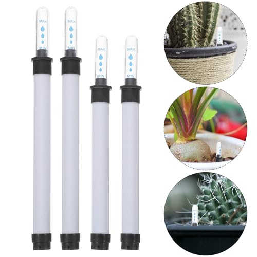 YARDWE 4個 水位インジケーター 観葉植物用鉢植え水計 水不足リマインダー 浮き球式簡単操作 多種鉢対応
