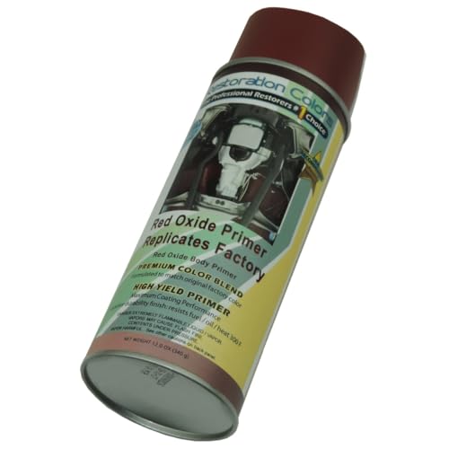 Inline Tube Red Oxide Body Primer Spray Paint 1pc