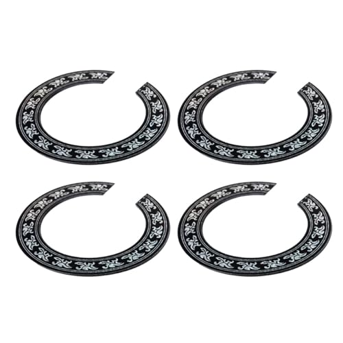 Cabilock 4 Rosetas Adhesivas para Orificio de Sonido de Guitarra Acústica y Clásica Decoración...
