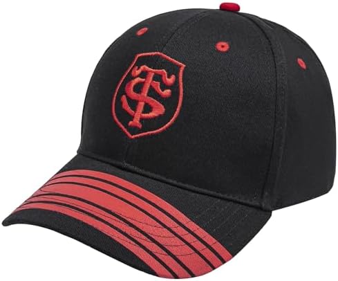 Stade Toulousain Toulouse Official Collection Cap - Adjustable Size, Black, One Size