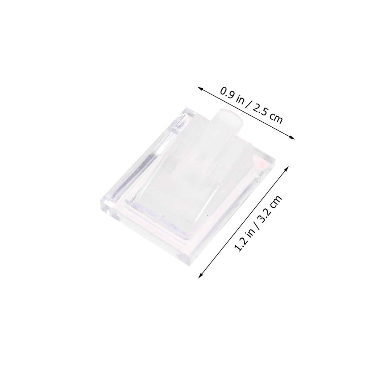 Holibanna Acrylic Ring Display Stand Set Cubic Shape Ring Holder Partition for Store Home Decor