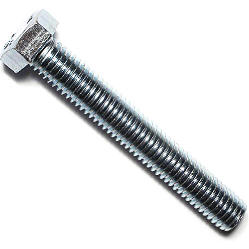 Image of Hard to Find Fastener Tap Hex Bolts, Durable Corrosion-Resistant Steel Hex Head Bolt for Home Improvement, DIY, Construction, 1 /2-13 x 3-1 /2, Pack of 25
