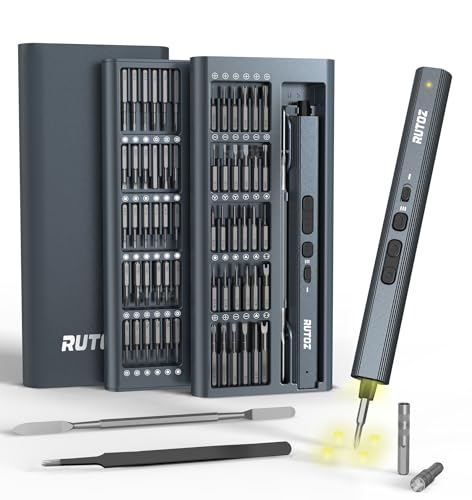 Destornillador eléctrico Torx T5/T6/T8/T9/T10/T15 Triwing Y00 Y000 Pentalobe P2 P5 para iPhone/Macbook computadora,kit de desarmadores reparación inalámbrica con pinza para Xbox/PS4/Joycon/Switch gafa