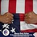 American Flag 3x5 Ft for Outside, Heavy Duty Nylon US Flags for High Wind Outdoor, Fade Resistant and Waterproof USA Flag with Embroidered Stars, Sewn Stripes, Brass Grommets