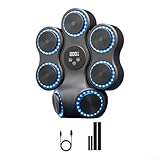 Contenu de l'emballage : le colis contient 1 machine de boxe intelligente, 4 bandes adhésives et 1 câble de charge; sélectionnez les options SKU qui ajoutent une paire de gants de boxe pour adultes, des gants de boxe pour enfants, des gants demi-doigts MMA ou des gants de boxe parent-enfant pour un ensemble complet d'entraînement de frappe interactif pour un usage domestique.