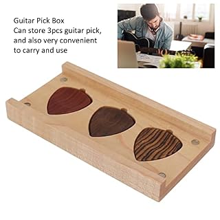 Weikeya Mallette de Rangement pour médiators de Guitare, boîte de médiator légère à 3 emplacements pour Guitare Durable… - Les Beatles, Paul McCartney, John Lennon, RIngo Starr, George Harrison Weikeya Mallette de Rangement pour médiators de Guitare, boîte de médiator légère à 3 emplacements pour Guitare Durable… – Image 4