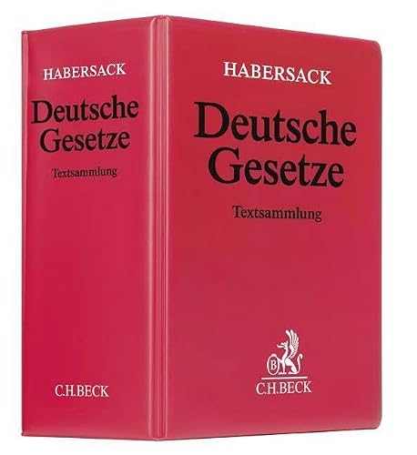 Deutsche Gesetze: Sammlung des Zivil-, Straf- und Verfahrensrechts - Rechtsstand: 1. August 2022
