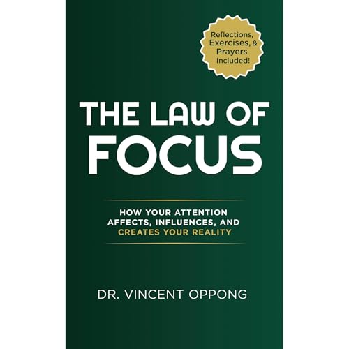 THE LAW OF FOCUS Audiolibro Por Vincent Oppong arte de portada