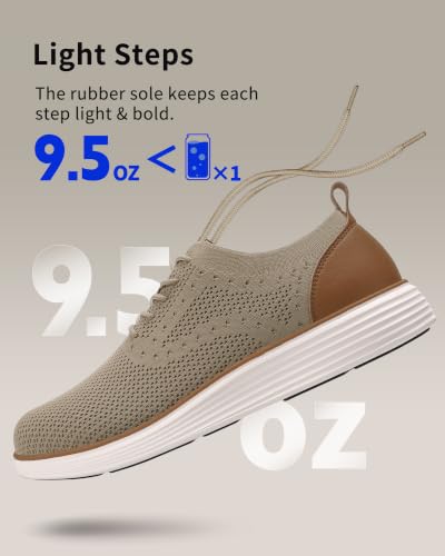 Image of VILOCY Men's Casual Dress Sneakers Tennis Walking Shoes