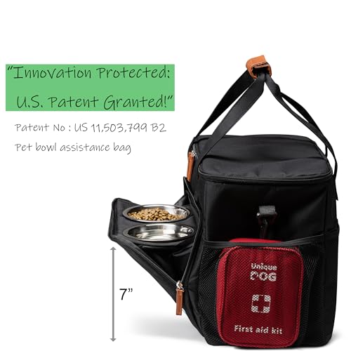 image for Unique Dog Travel Bag - Dog Traveling Luggage Set for Dogs Accessories