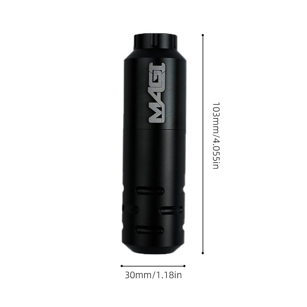 MAGI Rotary Machine with wx-1Plus Battery kit, Type C Fast charging, 1450mAh Battery Power Supply. Rotary Machine Kit Complete kit (Black)