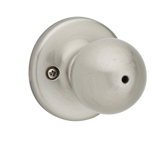 Kwikset 93001-915 Polo Privacy Bed/Bath Knob In Satin Nickel #TOP7