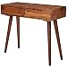 Produktbild FineBuy Konsolentisch FB51402 90 x 76 x 36 cm Sheesham Massivholz mit Schubladen | Design Holz Anrichte Konsole massiv | Kleiner Landhaus Schreibtisch Flurtisch | Schminktisch Ablagetisch Natur