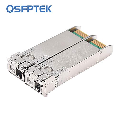 QSFPTEK 10G SFP+ Bidi Transceivers LC Single-Mode Module for Cisco SFP-10G-BXD-I (1330nm-TX/1270nm-RX) / SFP-10G-BXU-I (1270nm-TX/1330nm-RX),10KM - Image 4