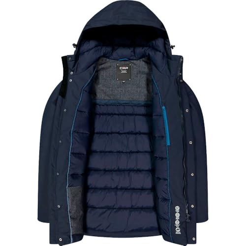 Chaqueta hombre CMP Man Long Jacket abrigo largo que evita pasar fr&iacute;o al caminar 4