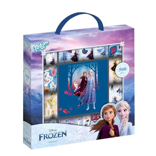 Totum Disney Frozen II Caja de Adhesivos con Más de 1100 Pegatinas